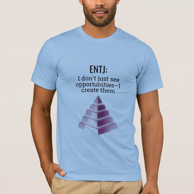 Camiseta ENTJ: Creación de oportunidades (Anverso)