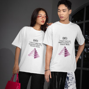 Camiseta ENTJ: Creando Oportunidades