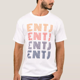 Camiseta ENTJ MBTI - Personalidad Comandante - Myers-Briggs