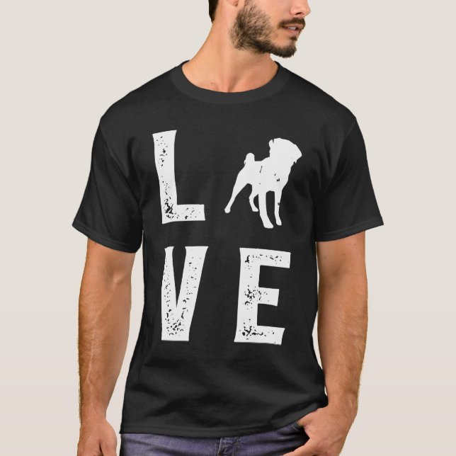 Camiseta Entlebucher Sennenhund Love  1 (Anverso)