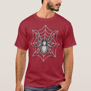 Camiseta Entomología arácnida de Spider Web Cobweb -
