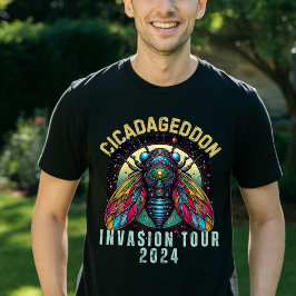 Camiseta Entomología Cicada Fest 2024 Broods XIX y XIII Cic