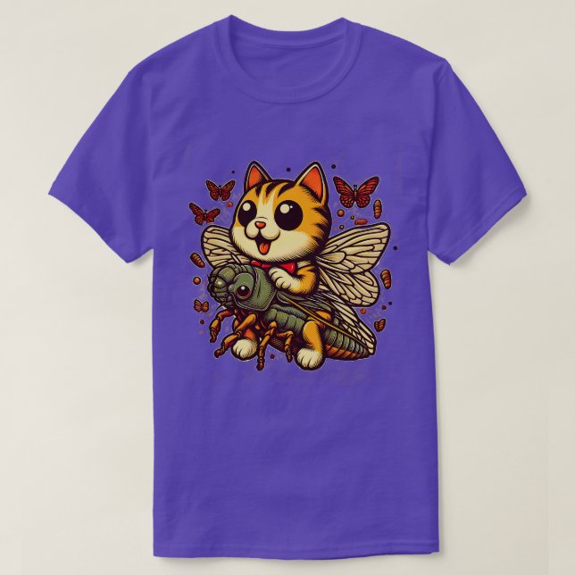 Camiseta Entomología Cicada Lover Cicada Fest 2024 Broods X (Diseño del anverso)