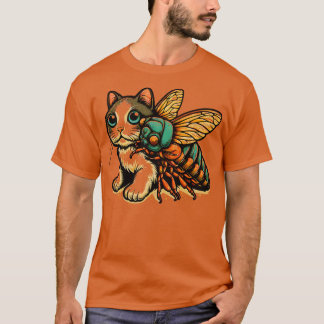 Camiseta Entomología Cicada Lover Cicada Fest 2024 Broods X