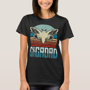 Camiseta Entomología Cicadad Cicadas Periódicas Volando Ins