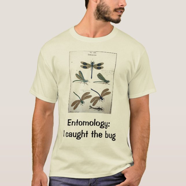 Camiseta Entomología: Cogí el insecto (Anverso)