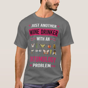 Camiseta Entomología del alcoholismo del alcohólico Insecto