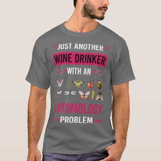 Camiseta Entomología del alcoholismo del alcohólico Insecto