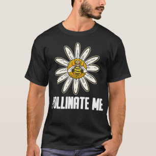 Camiseta Entomología entomóloga - Abeja de girasol