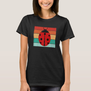Camiseta Entomología Entomologista Insectos Ladybug Retro