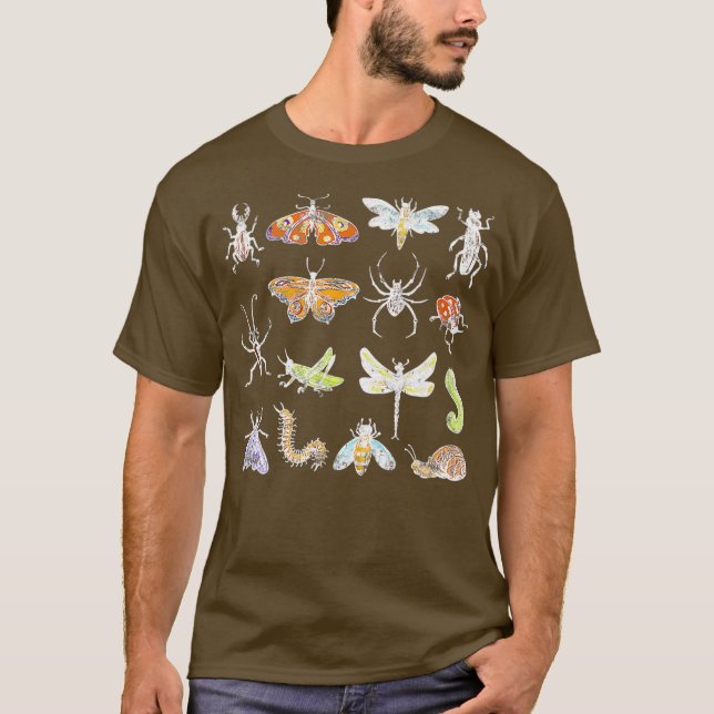Camiseta Entomología Inspira Ciencia De Identificación De E (Anverso)