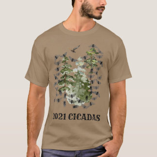 Camiseta Entomólogo Bug Ama El Brood Cicada X 2021