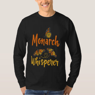 Camiseta Entomólogo de Entomología de la Mariposa Monarca p
