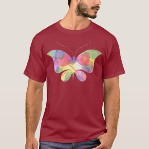 Camiseta Entomólogo de la ciencia de la mariposa acuarela