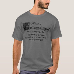 Camiseta Entomólogo maestro medieval