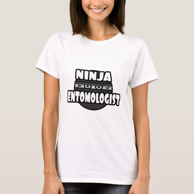 Camiseta Entomólogo Ninja (Anverso)
