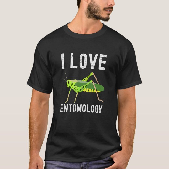 Camiseta Entomology  I Love Entomology (Anverso)