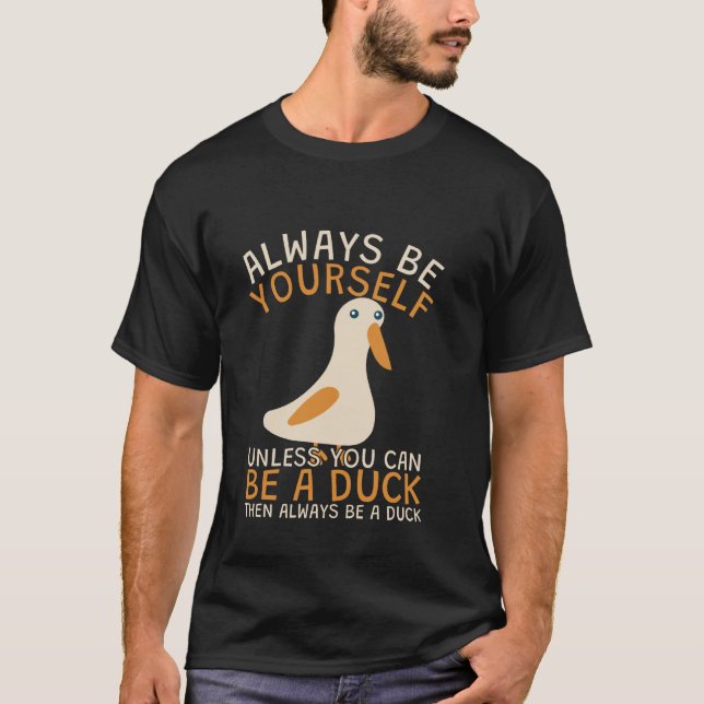 Camiseta Entonces sé un pato (Anverso)