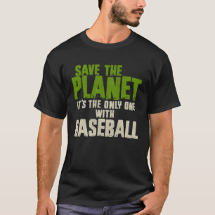 Camiseta Entorno de cita de sarcasmo salvar el planeta béis
