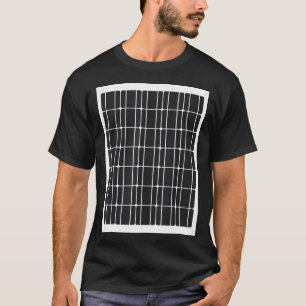Camiseta Entorno Renovable del panel de energía solar diver
