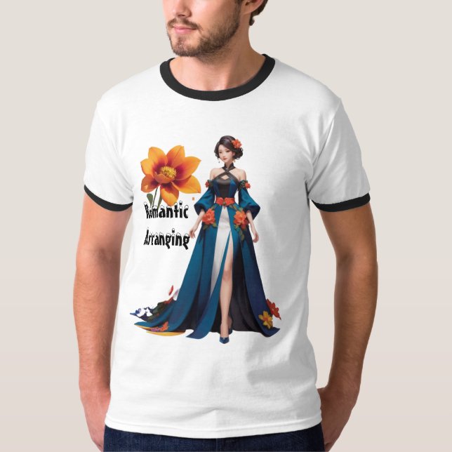 Camiseta Entorno romántico (Anverso)