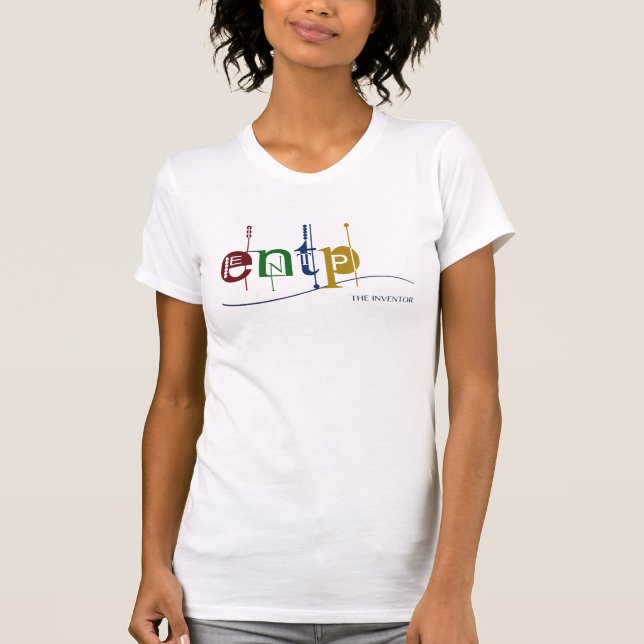 Camiseta ENTP - el inventor de Myers-Briggs (Anverso)