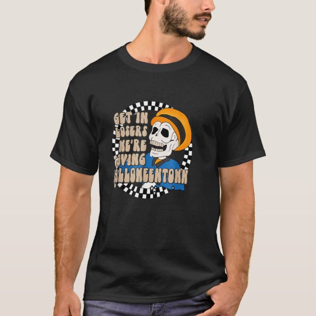 Camiseta Entra en el auto de los perdedores Estamos salvand (Anverso)