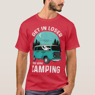Camiseta Entra Perdedor Nos Vamos De Camping Chica Alien Fu