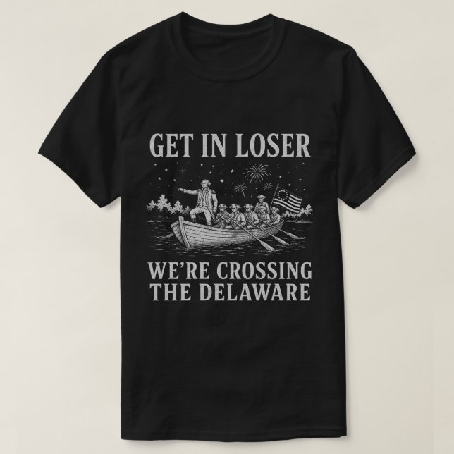 Camiseta Entra Perdedor | Washington Delaware Meme (Diseño del anverso)