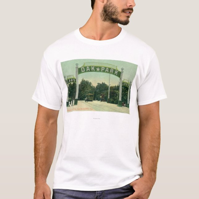 Camiseta Entrada a la opinión de Oak Park (Anverso)
