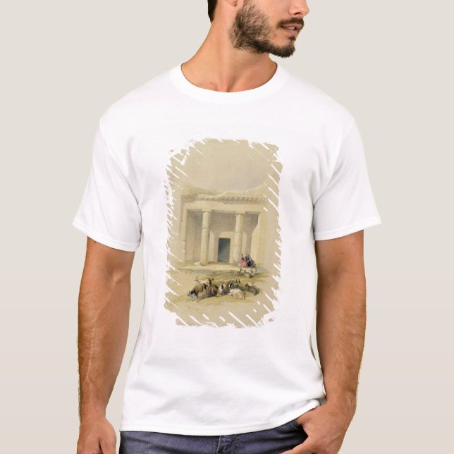 Camiseta Entrada a las cuevas de Bani Hasan, de "Egipto a (Anverso)