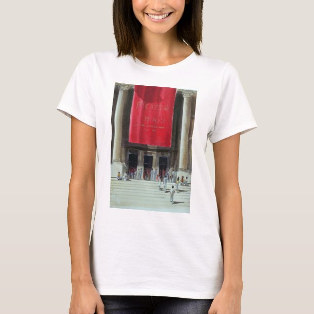 Camiseta Entrada al museo metropolitano Nueva York (Anverso)
