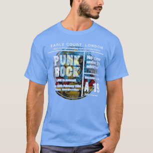 Camiseta Entrada Concierto Punk Rock Londres Años 80 Esquel