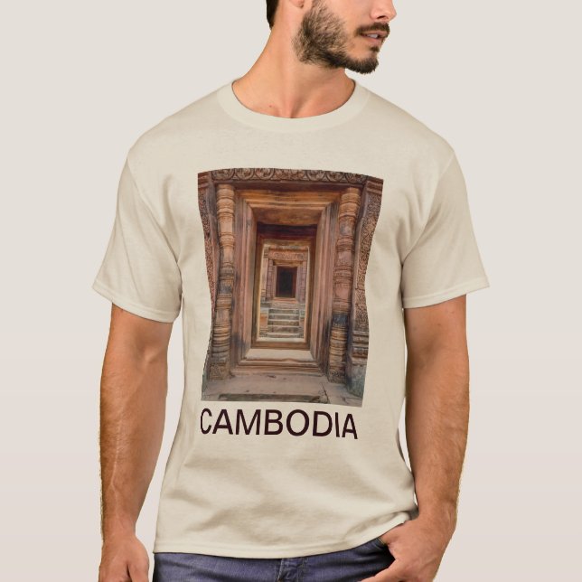 Camiseta Entrada de Angkor Wat, Camboya (Anverso)