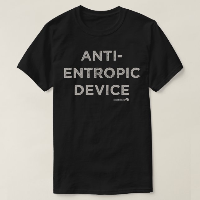 CAMISETA ENTRADA DE DISPOSITIVO ANTIENTRÓPICO (Diseño del anverso)