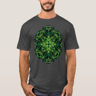 Camiseta Entrada de la Geometría Sagrada de la Cruz Celta V
