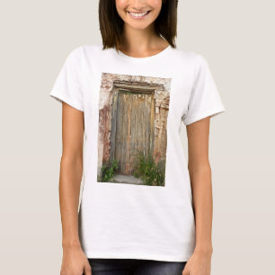 Camiseta Entrada de madera rústica en México