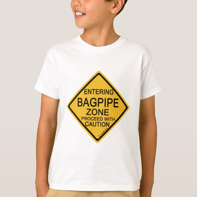 Camiseta Entrada de zona de cañería (Anverso)