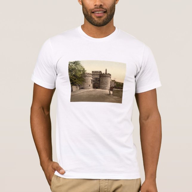 Camiseta Entrada del castillo de Skipton, Yorkshire, (Anverso)