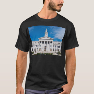 Camiseta Entrada del edificio municipal y de condado de Den