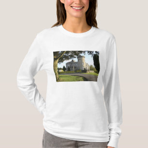 Camiseta entrada lateral del castillo de Dromoland sin gent