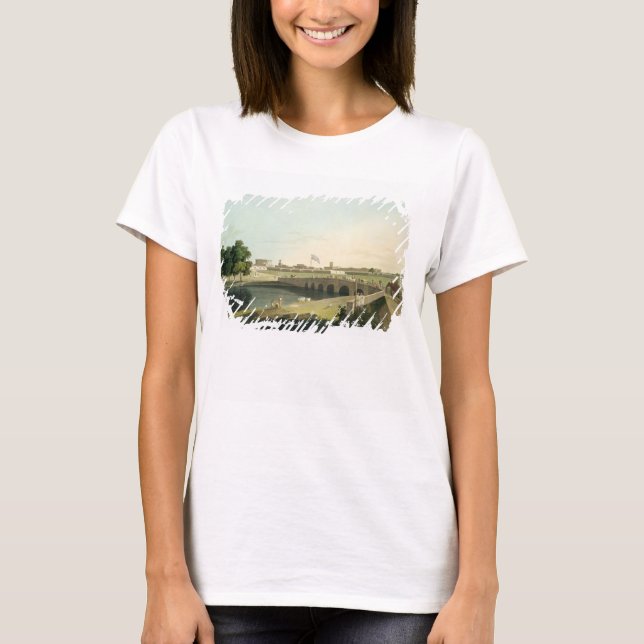 Camiseta Entrada occidental de Fort St. George, Madras, pla (Anverso)