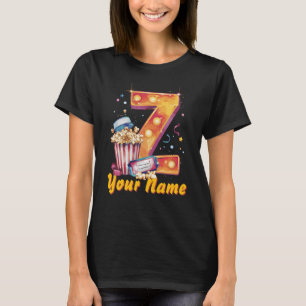 Camiseta Entradas de palomitas de maíz personalizadas inici