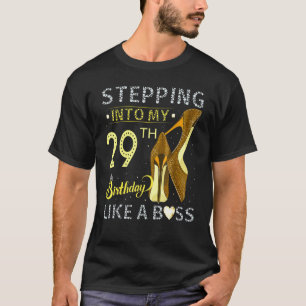 Camiseta Entrando A Mi 29 Aniversario Como Un Boss Bday Wo