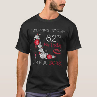 Camiseta Entrando A Mi 62 Aniversario Como Un Jefe Bday Gi