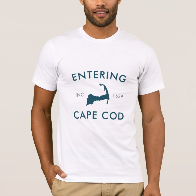 Camiseta Entrando en Cape Cod Est 1639 (Anverso)