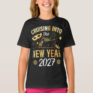 Camiseta Entrando en el Año Nuevo 2027 Chica