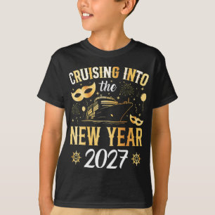Camiseta Entrando en el Año Nuevo 2027 Chico