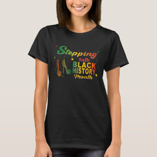 Camiseta Entrando en el Mes de la Historia Afroamericana Za