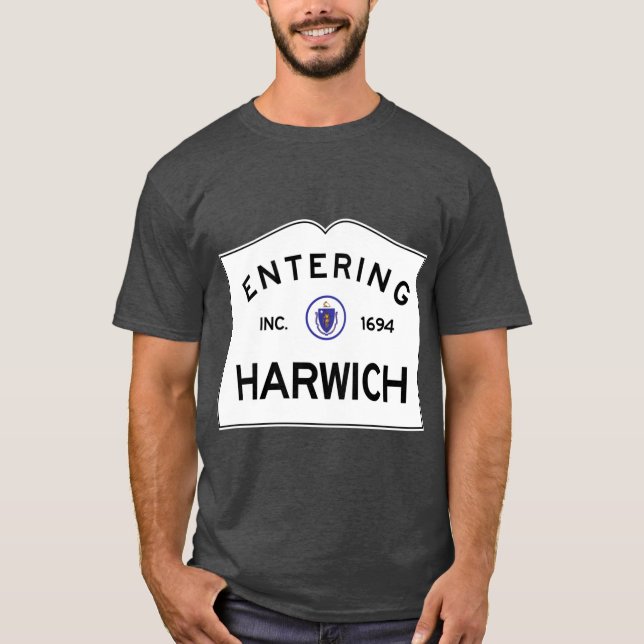 Camiseta Entrando en Harwich Massachusetts Commonwealth of  (Anverso)